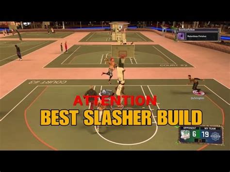 Nba K Mypark Best Slasher Build Must Watch Youtube