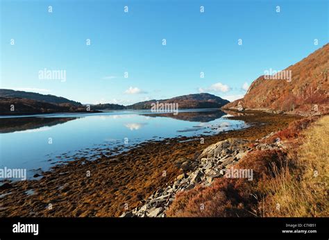 Loch Moidart Moidart Highland Region Scotland United Kingdom Stock