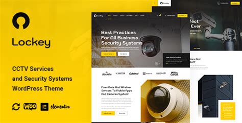 Lockey Cctv And Security Systems Wordpress Theme By 7oroof Themeforest