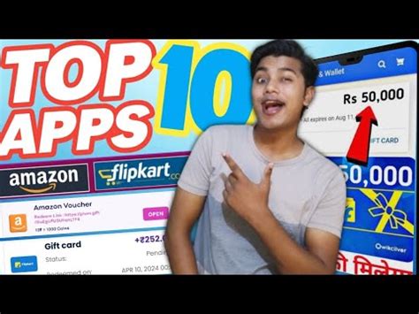 Top Apps For Earning Free Amazon Flipkart Gift Cards Youtube