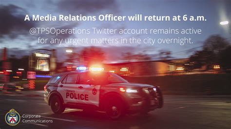 Toronto Police Operations On Twitter Good Night Toronto