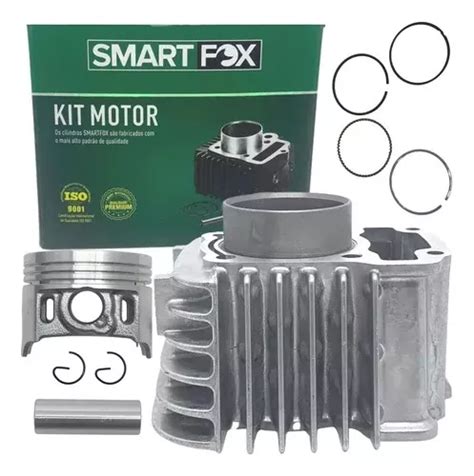 Kit Cilindro Motor Completo Honda Pop Smartfox Parcelamento Sem Juros