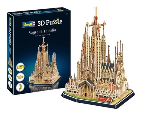 Puzle 3D Puzzle Basílica Sagrada Familia Revell MercadoLibre