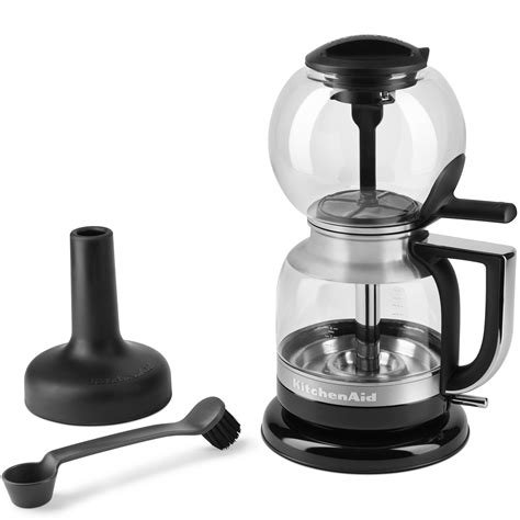 KitchenAid R KCM0812MS Siphon Glass Vacuum Coffee Maker Brewer Onyx