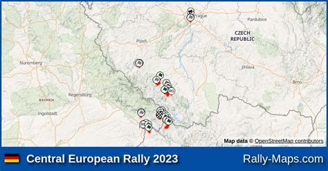 Mapy Zaplanuj Central European Rally 2023 WRC RajdTrasa Pl