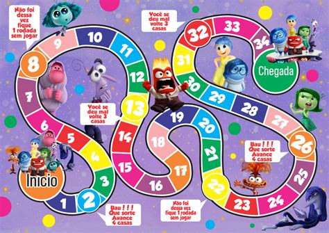 Tabuleiro Jogos Para Imprimir