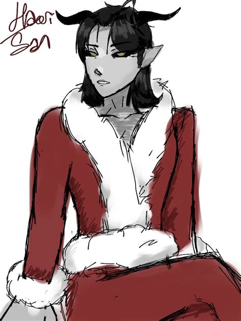 Krampus Sketch In 2024 The Mimic Krampus Sketches