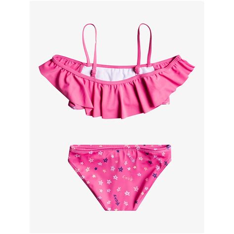 Roxy Tiny Stars Flutter Bikini Pink Kidinn