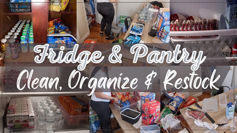 PANTRY KETCHEN FRIDGE CLEANING ORGANISATION AND RESTOCK SPICE