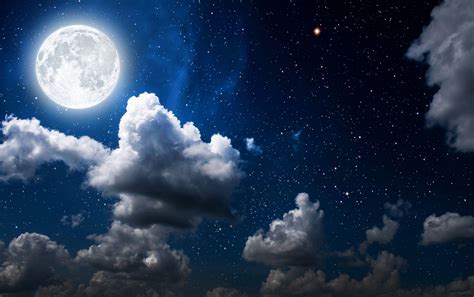Moon Night Sky Wallpapers Top Free Moon Night Sky Backgrounds