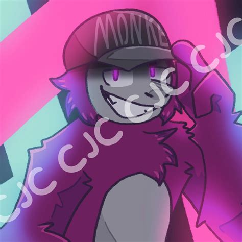 Original Gorilla Tag Pfp Cap Monke Png Purple Monkey Vr Gamer