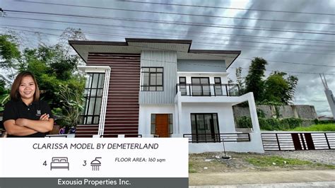 Complete Turnover House And Lot For Sale Clarissa Model By