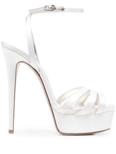Popular Designer Black White Heels Le Silla Sandals Editorialist