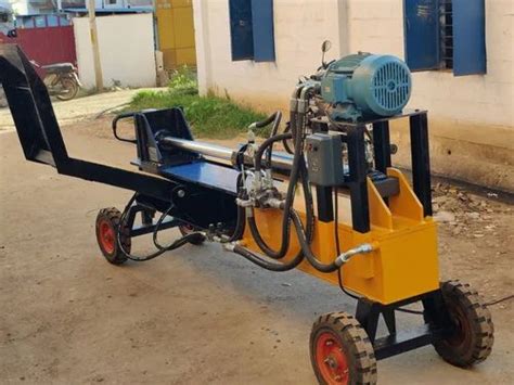 Hydraulic Wood Splitting Machine For Industrial At Rs 150000 Unit In