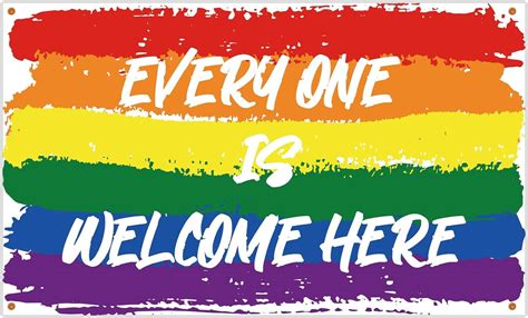 Pride Flag Outdoor X Ft Lgbt Banner Rainbow Gay Flag Waterproof
