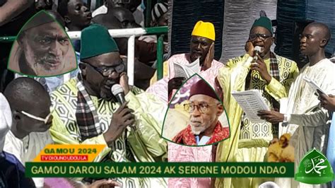 Gamou Darou Salam 2024 Ak Serigne Modou Ndao Parte 1 YouTube