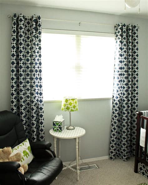 DIY Lined Grommet Top Curtain Panels – That's What {Che} Said...