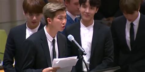 BTS Deliver Inspiring Speech At UN General Assembly Watch BTS J