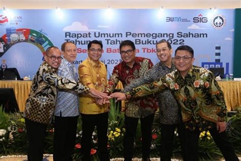 Gelar RUPST Tahun Buku 2022 Laba Bersih SMBR Melesat