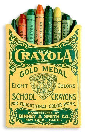 Limited Edition Crayola Original 8 Ct Box Vintage Packaging Crayola