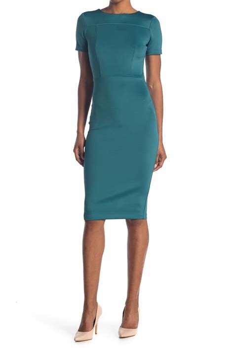 Alexia Admor Scuba Midi Sheath Dress Nordstromrack Sheath Dress