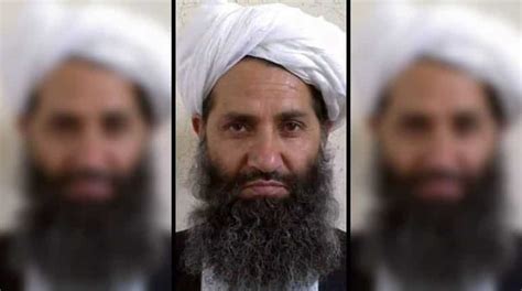 Taliban S Leader Sheikh Haibatullah Akhundzada Makes First Ever Public