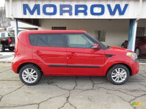 2013 Molten Red Kia Soul 76928825 Photo 3 Car