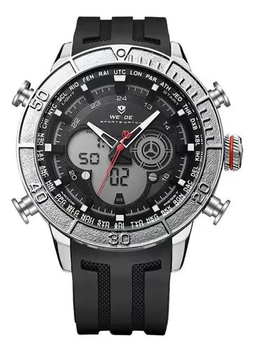 Reloj Weide Wh 6308 Anadigi Silver Para Hombre MercadoLibre