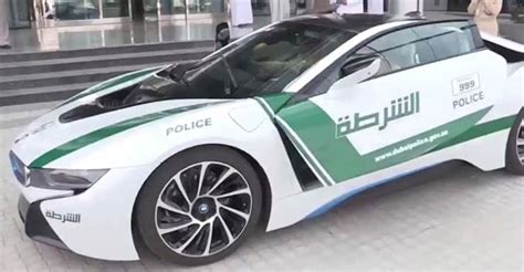 The Dubai Police Force Gets Its First Hybrid Car The Bmw I Ndtv