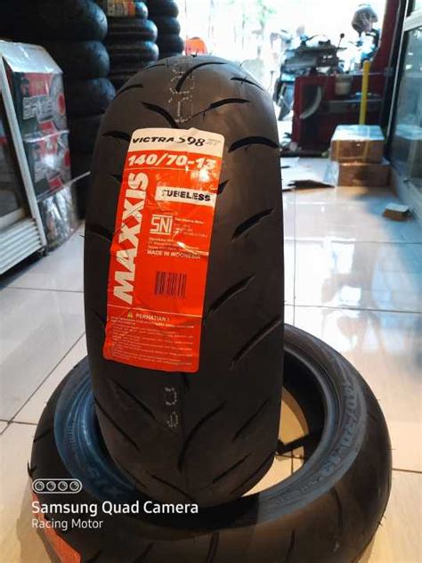 Ban Tubeless Asli Merk Maxxis Type Victra Ring Untuk Yamaha Nmax