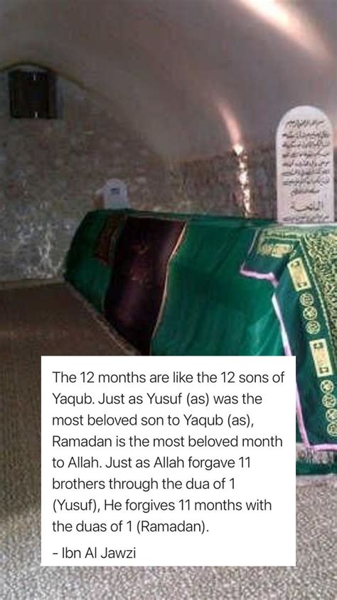 Tomb of Yusuf (as) | Prophets in islam, Ramadan, Allah