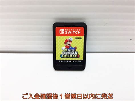 【目立った傷や汚れなし】switch New スーパーマリオブラザーズ U デラックス ゲームソフト ケース無し 1z022 1132ym