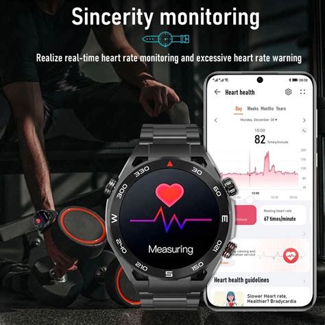 LIGE Business Smart Watch New ECG PPG Bluetooth Call GPS Motion Tracker