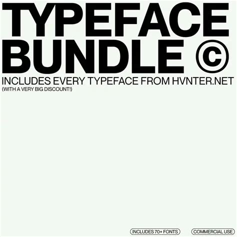Typeface Bundle