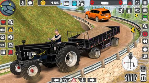 farming game tractor driving farming simulator  open world