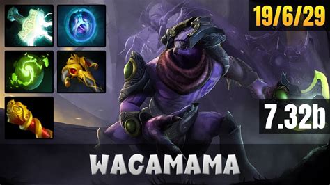 WAGAMAMA Faceless Void TOP LANE Gameplay WITH 19 KILLS Dota 2 Full