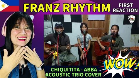 Franz Rhythm Chiquitita Abba Acoustic Trio Cover Reaction