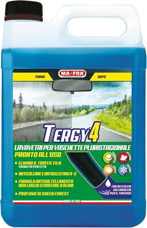 Ma Fra Tergy 4 Liquido Lavavetri Auto Pluristagionale Pronto All Uso