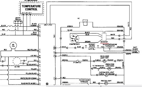 Schematic Refrigerator Diagram Ge Tbx24z1