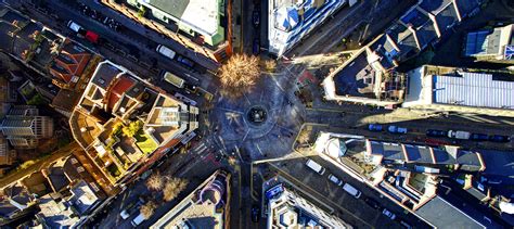 London Photo Stunning Photo Of Seven Dials In London From Above By