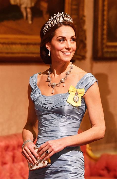 Kate Middleton State Banquet In Honour Of King Willem Alexander And