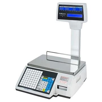 Restaurant Equipment U Cas Cl R Label Printing Scale With Pole