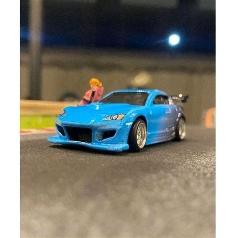 MAZDA Hot Wheels Fast n Furious 散裝馬自達 RX 橡膠輪胎 蝦皮購物