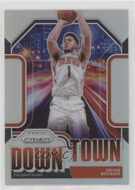 Panini Prizm Downtown Bound Silver Prizm Devin Booker For