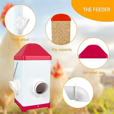 Vora Automatic Chicken Feeder And Waterer Set