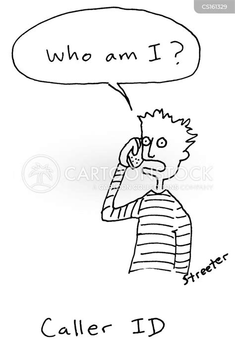 Caller Id Cartoons and Comics - funny pictures from CartoonStock