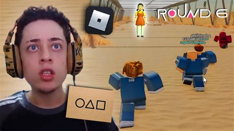 Joguei ROUND 6 No ROBLOX E Me Arrependi YouTube