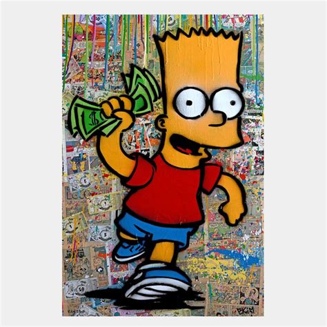 Bart Simpson Street Art Street Art / Graffiti the Simpsons Bart Simpson ...