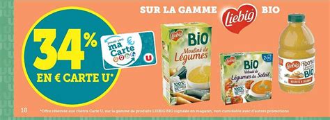 Promo La Gamme Liebig Bio Chez Super U Icataloguefr