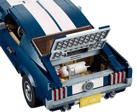 1967 Ford Mustang GT Fastback Races into Lego World